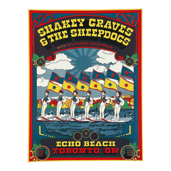 Shakey Graves - Echo Beach Poster