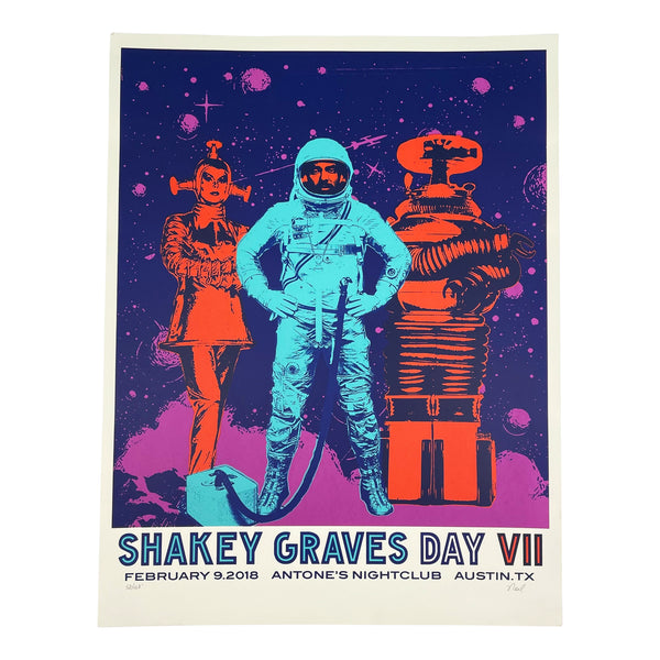 Shakey Graves - Antones Nightclub Poster