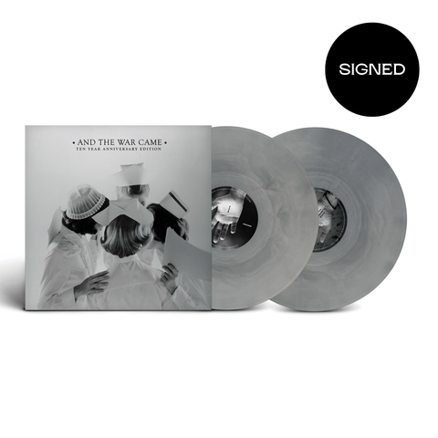 AUTOGRAPHED: And The War Came (Ten Year Anniversary Edition) (Milky Clear & Silver Galaxy Vinyl) [Pre-Order]