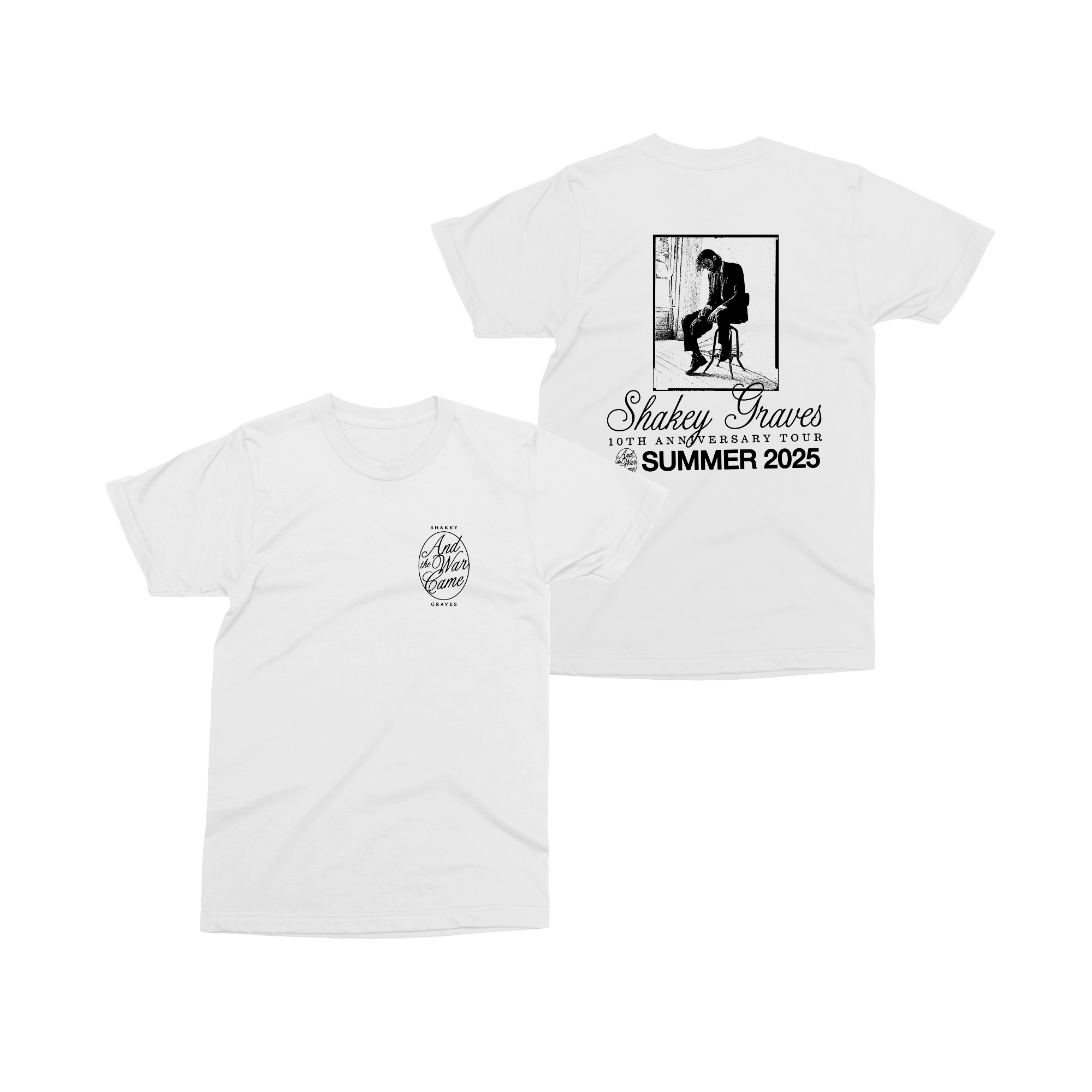 ATWC 2025 Tour Tee (Summer Version) *no dates* – Shakey Graves