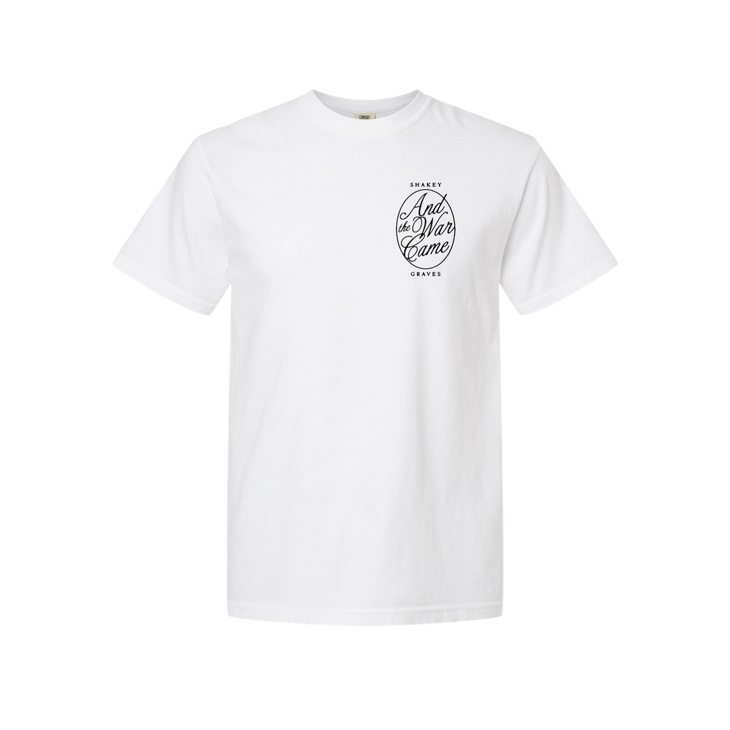 ATWC 2025 Tour Tee (White) – Shakey Graves
