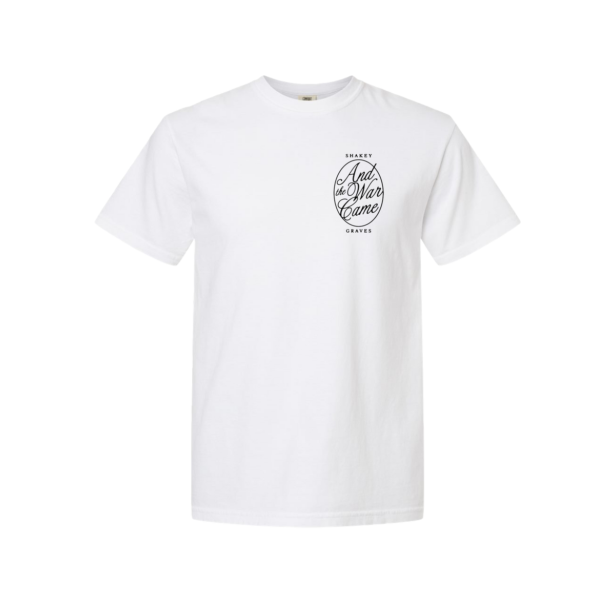 ATWC 2025 Tour Tee (White) – Shakey Graves
