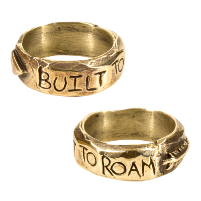 Shakey Graves Roll The Bones Handmade Ring from OZMA Autonomy