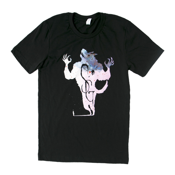 Shakey Graves Big Bad Wolf T-Shirt Black