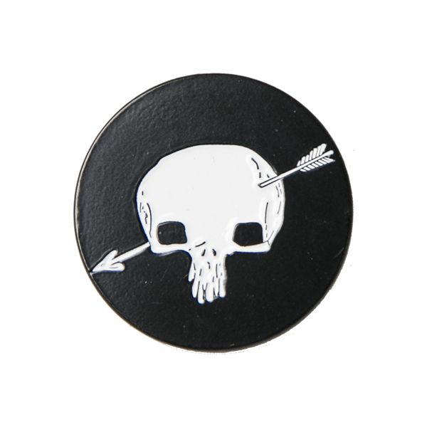 Shakey Graves Skull Pin