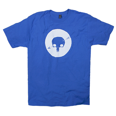 Shakey Graves Skull Logo T-Shirt Blue
